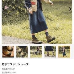 ［決まりました］新品workman 防水　サファリシューズの画像