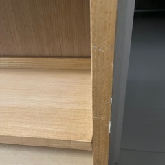 無印良品 天然木 本棚 棚板可動式／幅80cm 最終値下げ！の画像