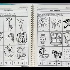 子供用英語ワークブックの画像