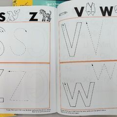 子供用英語ワークブックの画像