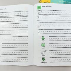 子供用英語ワークブックの画像
