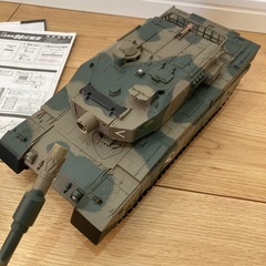 商談中☆無料ジャンク品　ジョーゼン　ラジコン　戦車　1/28　陸上自衛隊90式戦車の画像