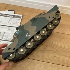 商談中☆無料ジャンク品　ジョーゼン　ラジコン　戦車　1/28　陸上自衛隊90式戦車の画像