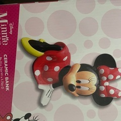 ミッキーand ミニーマウスの貯金箱(陶器製)の画像