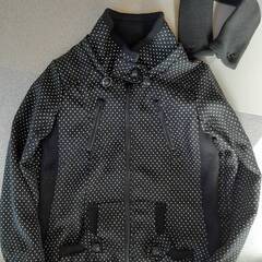 ドット模様 レディースジャケット M寸の画像