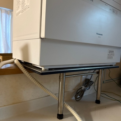 Panasonic食洗機　2023年製NP-TH4  置き台付き　保証2029年まで