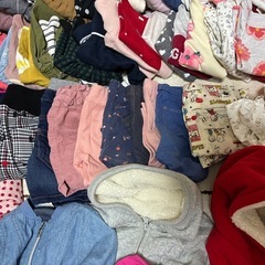 【約50着】子供服（女の子）80cmの画像