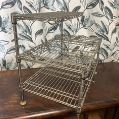 ミニスチールラック　棚　メタルラックの画像