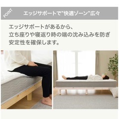 【12/27引取り希望】クイーンマットレス 美品の画像