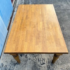 ダイニングテーブル 引き出し付きの画像