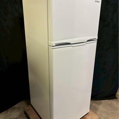 【2024年購入】冷蔵庫 118L IRSD-12B-W 右開きアイリスオーヤマの画像