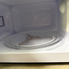 2024年　ニトリ　電子レンジ　黒の画像