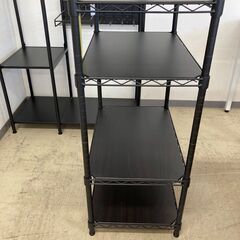 J5937　【リユースのサカイ柏店】　4段メタルラック　クリーニング済み　の画像