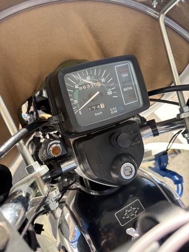 5速フル純正CD125T(風防・箱付き)車体交換可能