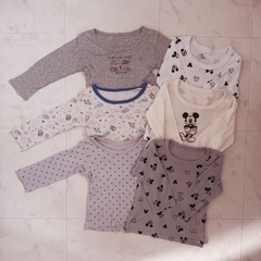 まとめ売り　90サイズ 長袖肌着 の画像