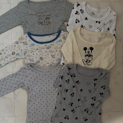 まとめ売り　90サイズ 長袖肌着 の画像