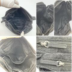 PRADA プラダ テスートナイロン レザー サコッシュ ショルダーバッグ メッセンジャーバッグ クロスボディ 三角ロゴプレート トライアングルロゴプレート 白タグ 肩掛け 斜め掛け レディース メンズ ユニセックスの画像