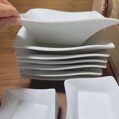 【12/17 12:00まで限定出品】合計42枚セット　白い皿　飲食店の画像