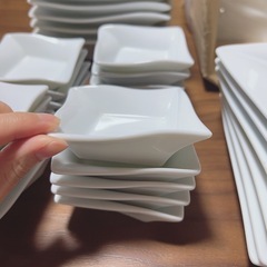【12/17 12:00まで限定出品】合計42枚セット　白い皿　飲食店の画像