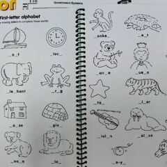 子供用英語教材。Picture Dictionary等の画像