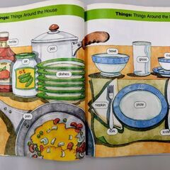 子供用英語教材。Picture Dictionary等の画像