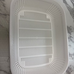 ザルとボウル　四角型の画像