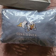 ドナルドのクッション。収納袋つき