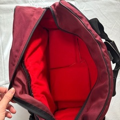 Mc MORE カメラバッグ　レッドの画像