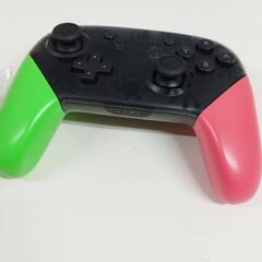 Nintendo Switch Pro コントローラー スプラトゥーン2 エディションの画像