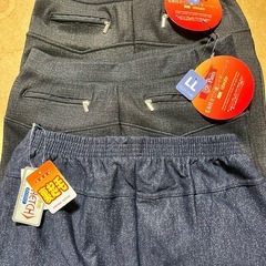 未使用 暖パンツ 厚手 裏起毛 防寒 伸縮性 LLサイズ まとめ売りの画像