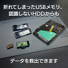 【 データ復旧 】HDD / USBメモリ / SDカード / パソコン 大切なデータの救出・診断無料 - 生活トラブル