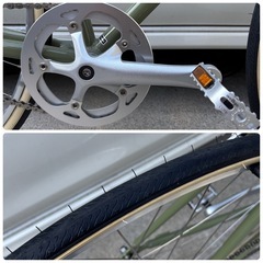 超美品 FUJI STROLL Smoky Khaki 52 ピストバイクの画像