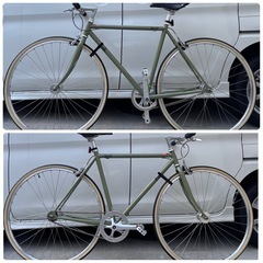 超美品 FUJI STROLL Smoky Khaki 52 ピストバイクの画像