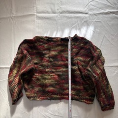 ハンドメイド　セーター② 短めの画像