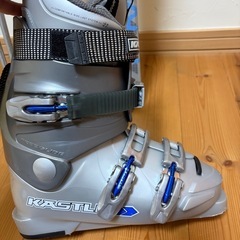 ladies】スキー板、ブーツ、ストック　一式　の画像