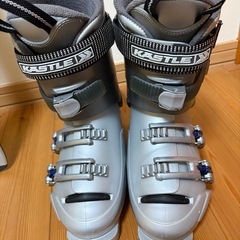 ladies】スキー板、ブーツ、ストック　一式　の画像