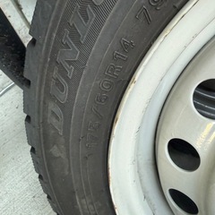 スタッドレスタイヤ　175-60/14 4本
の画像