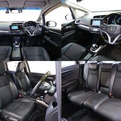 ホンダ　フィットハイブリッド　Lパッケージ！LEDヘッドライト　７インチナビ　フルセグ　バックカメラ　Bluetooth　Blu-ray　ドライブレコーダー　クルーズコントロール　ETC　スマートキー　プッシュスタート等！！の画像