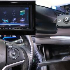 ホンダ　フィットハイブリッド　Lパッケージ！LEDヘッドライト　７インチナビ　フルセグ　バックカメラ　Bluetooth　Blu-ray　ドライブレコーダー　クルーズコントロール　ETC　スマートキー　プッシュスタート等！！の画像