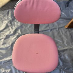 子ども用 学習机一式 中古｜ライト・椅子・移動棚付き（使用感少なめ美品）の画像