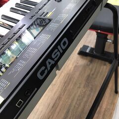 【ジャングルジャングル広陵店】キーボード　カシオ　CTK-4400　スタンド付き　説明書あり　の画像