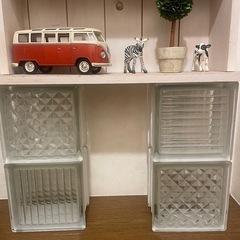 ガラスのブロック　6個の画像