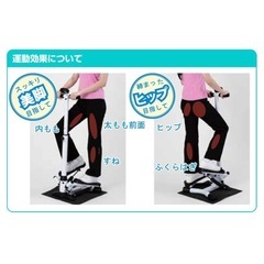 ハンドル付ステッパーの画像