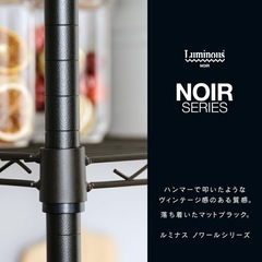 【 Luminous ルミナ 】ハンガーラック ワードローブ クローゼット コートハンガー 2段 幅110 キャスター付 洋服ラック 衣類収納 EHN2WD-110 [S]の画像