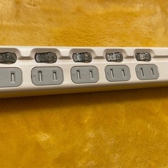 延長コード 4～5m 差し込み口ﾌﾀ付きで安全の画像