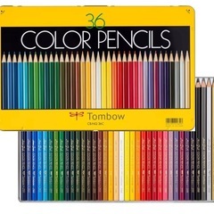 36色色鉛筆　トンボ鉛筆の画像