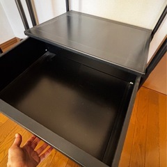 衣類収納棚　衣類ハンガーの画像