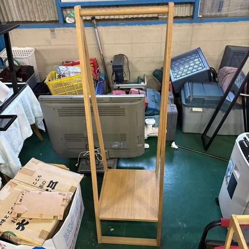 コレクション オシャレな人気商品！無印のオーク材コートハンガー