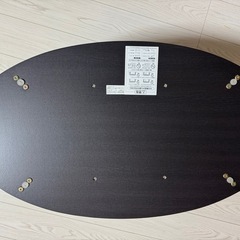 こたつテーブル　楕円形の画像