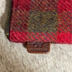 ハリスツイード ポーチ の画像